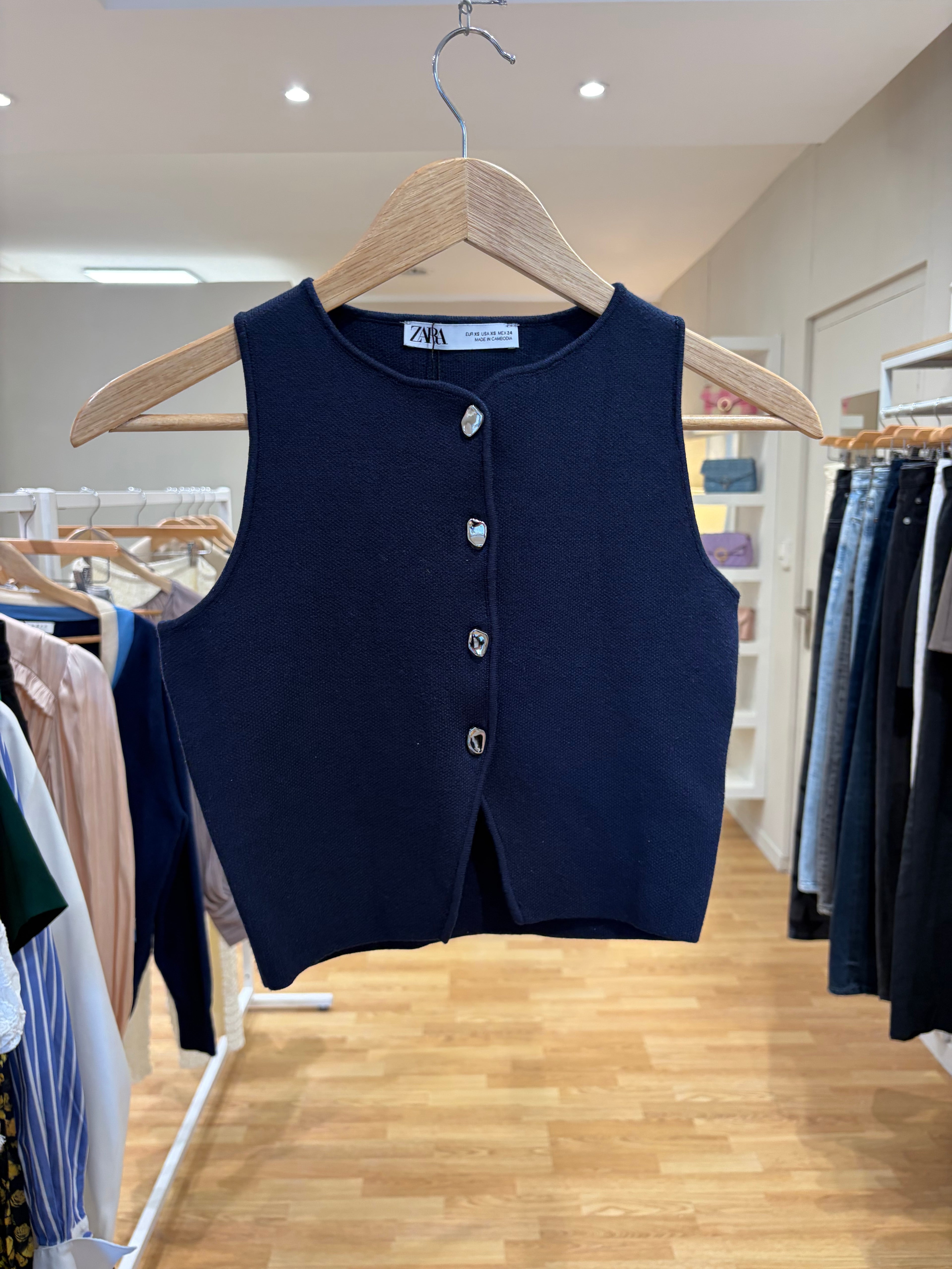 Veste sans manches Zara