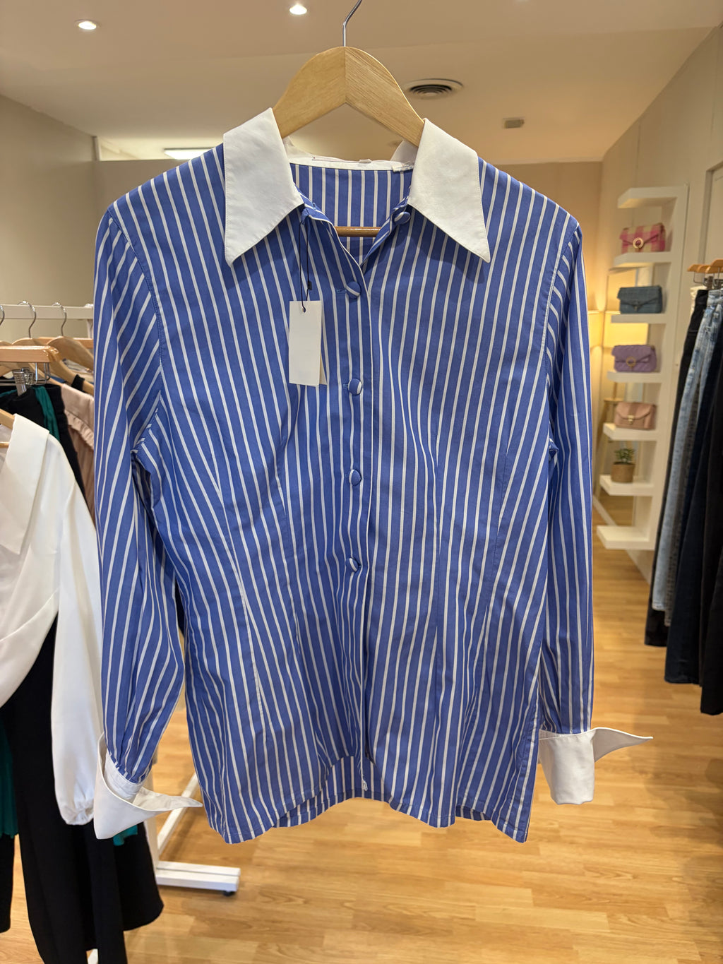 Chemise rayée Alain Figaret