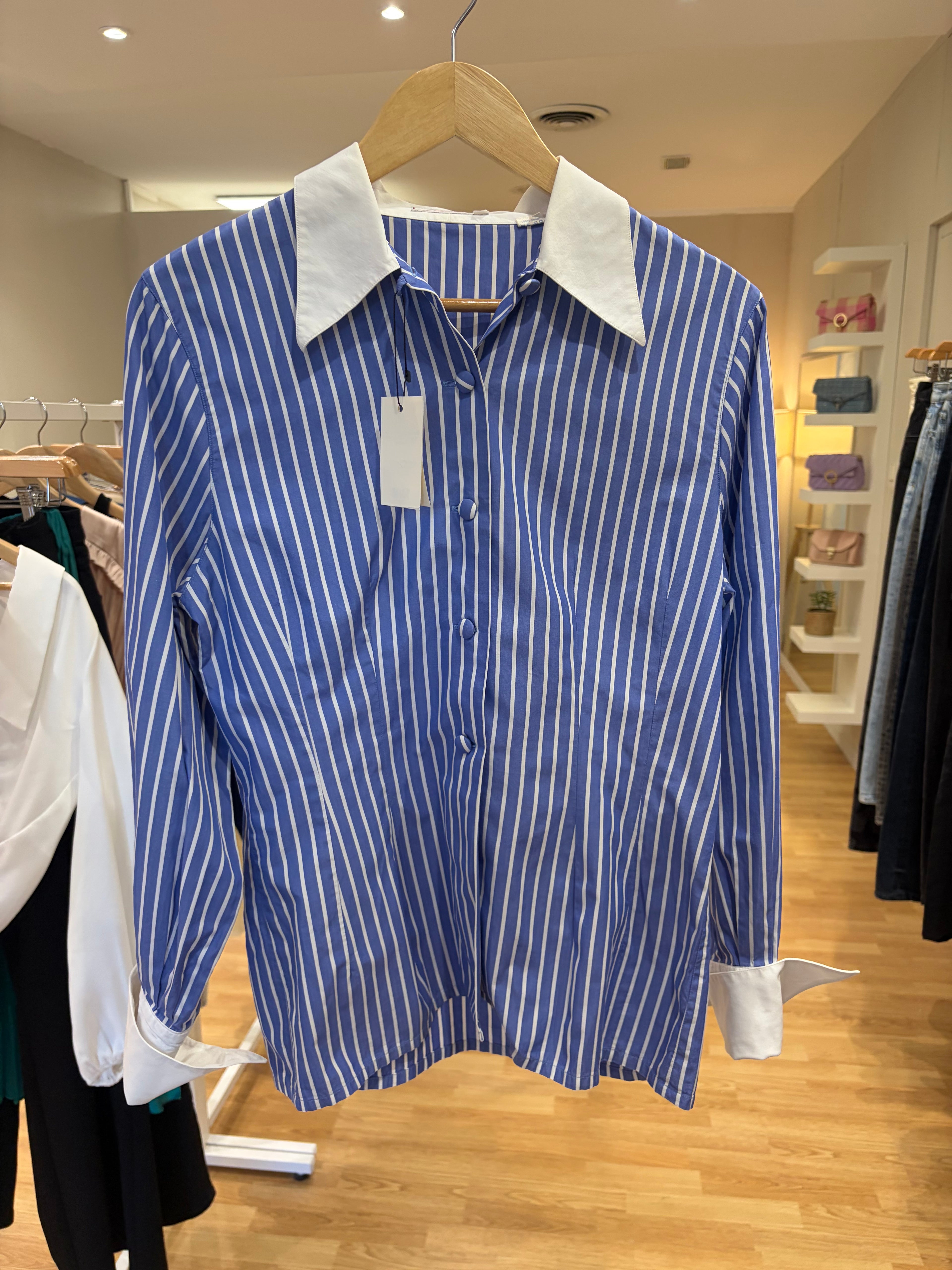 Chemise rayée Alain Figaret
