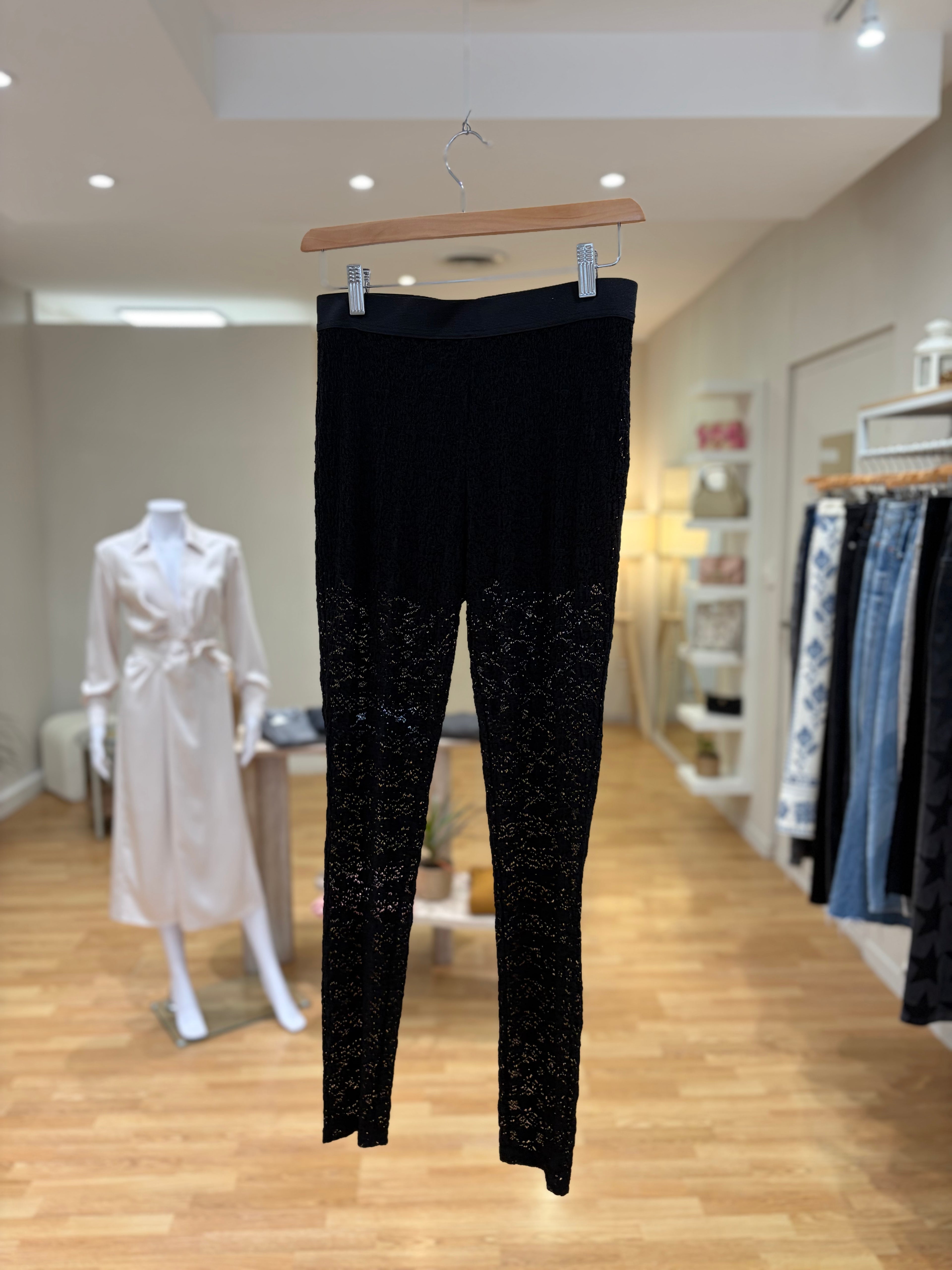 Legging Maje en dentelle