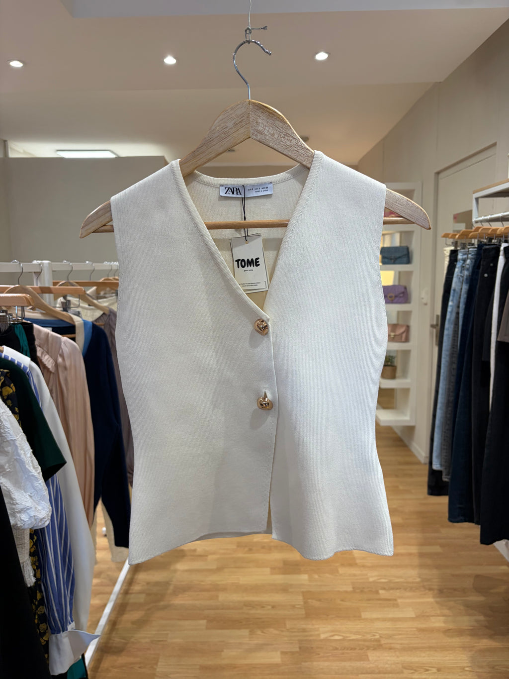 Veste sans manches Zara